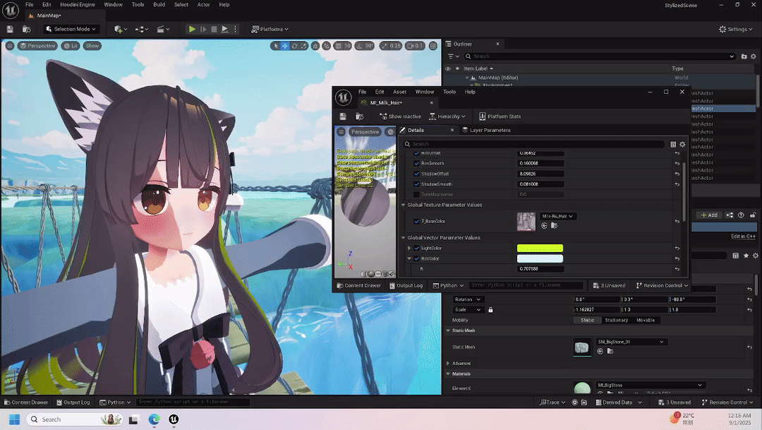 Material Instance Animation