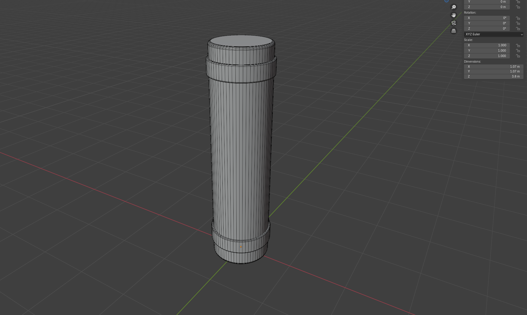 Wooden Log Model